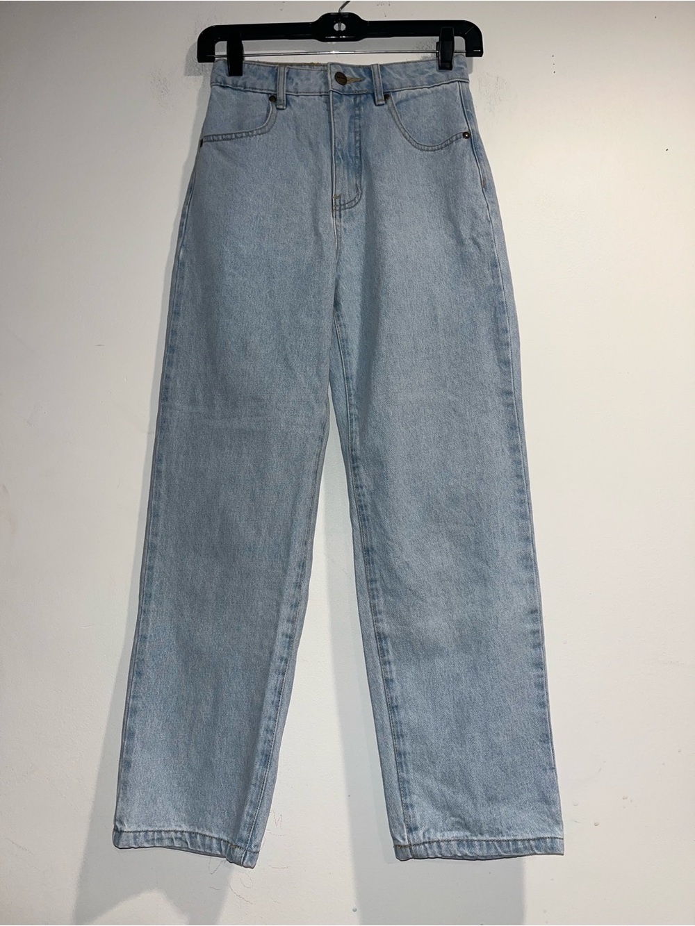 AFENDS Light wash high waist jeans